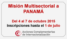 Convocatoria de ayudas a pymes (8 empresas) de la Cámara de Comercio de Huelva para el desarrollo de la Misión Comercial Multisectorial a Panamá, dentro del Programa Acciones Complementarias de Iniciación.